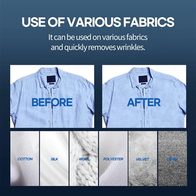 Apģērba tvaikonis: Ātrs grumbiņas bez grumbām